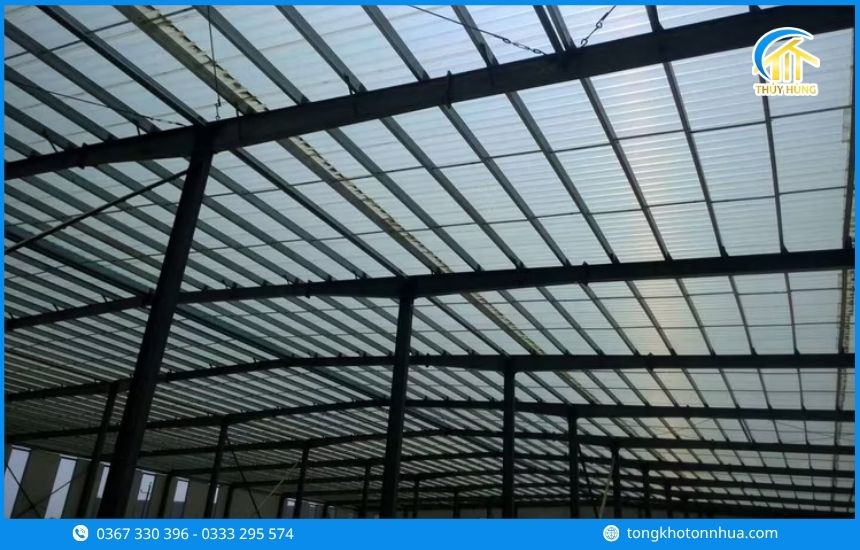 Ứng dụng thực tế của tôn nhựa Phường Phước Thắng