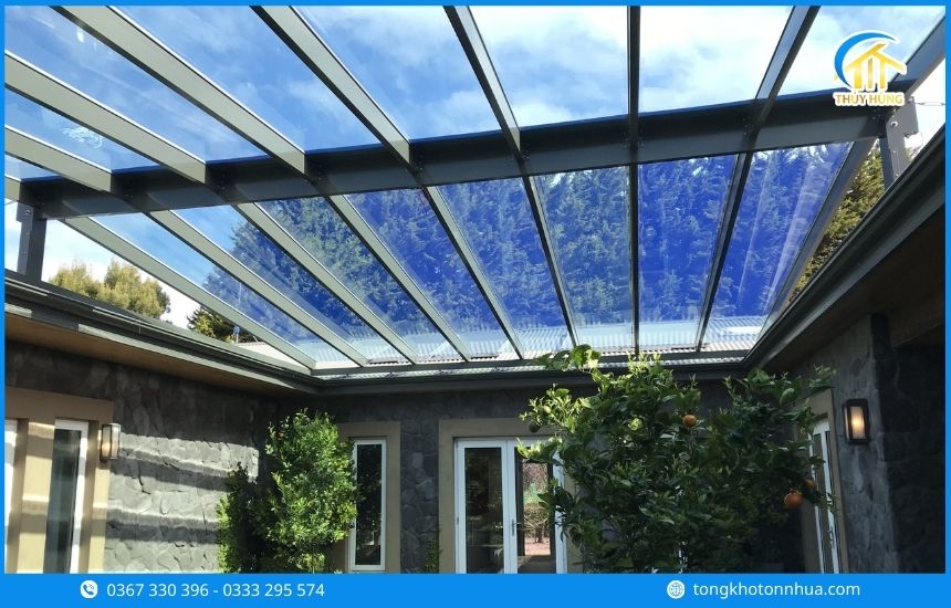 Ứng dụng thực tế của tôn nhựa Phường Tam Bình