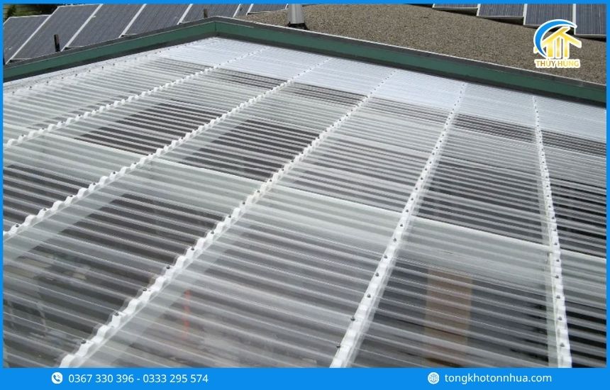 Ứng dụng thực tế của tôn nhựa Phường Tam Thắng