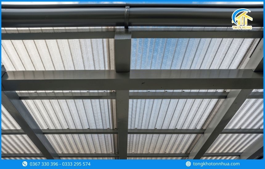 Ứng dụng thực tế của tôn nhựa Phường Tân Đông Hiệp