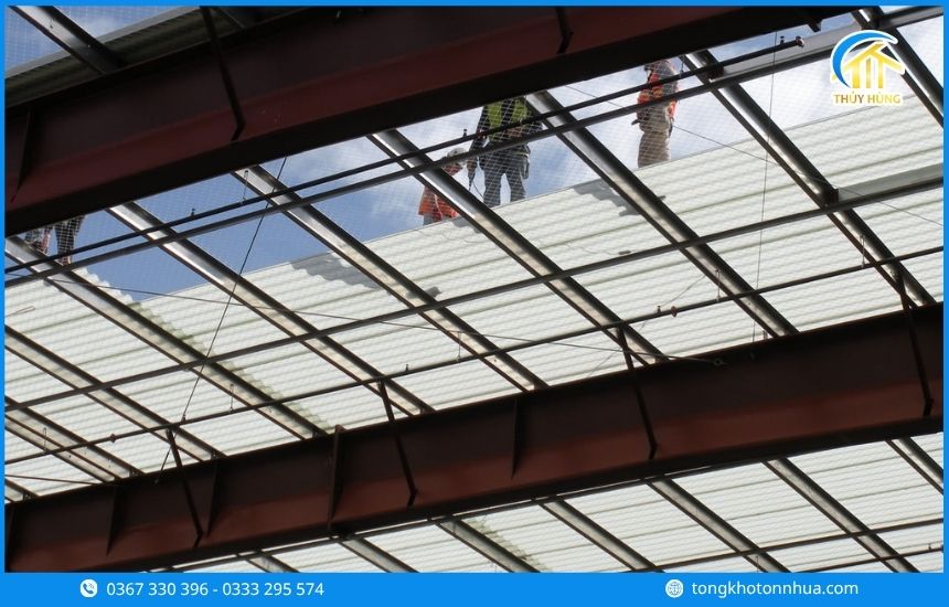 Ứng dụng thực tế của tôn nhựa Phường Tân Hải