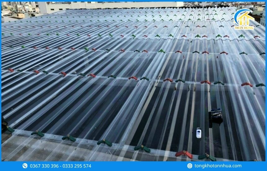 Ứng dụng thực tế của tôn nhựa Phường Tân Phước