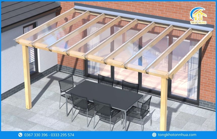 Ứng dụng thực tế của tôn nhựa Phường Tân Sơn Hoà