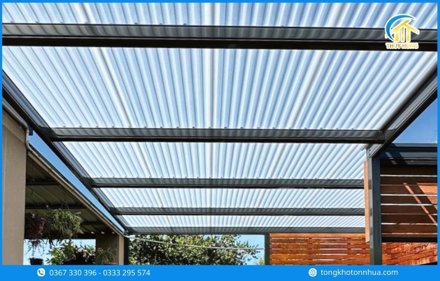 Ứng dụng thực tế của tôn nhựa Phường Thủ Đức