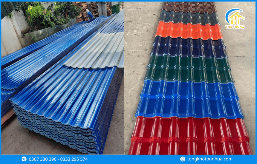 Ứng dụng tôn nhựa Phường Chánh Hưng