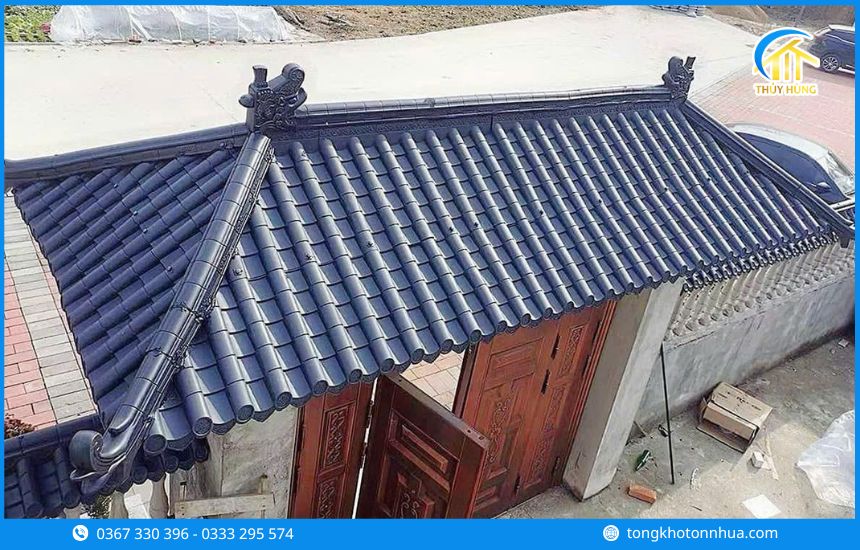 Ưu điểm của giải pháp mái lợp tôn nhựa ASA