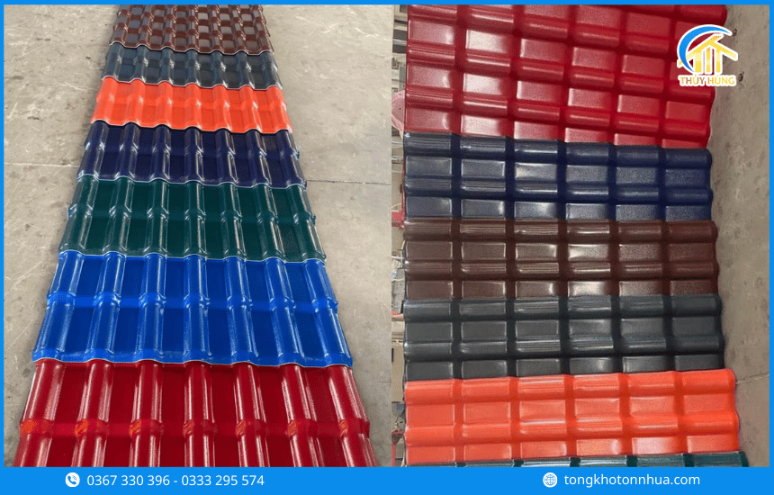 Ưu điểm của tôn nhựa Phường Bình Đông