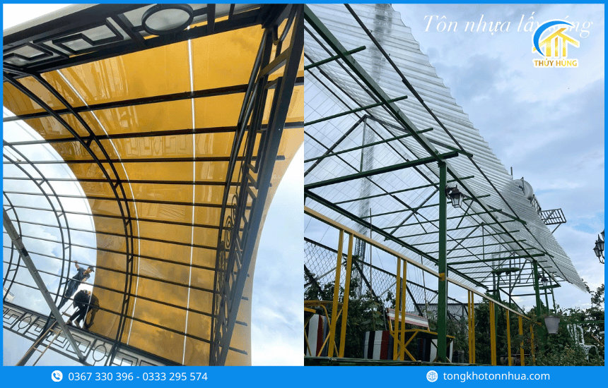 Ưu điểm của tôn nhựa Phường Bình Thới