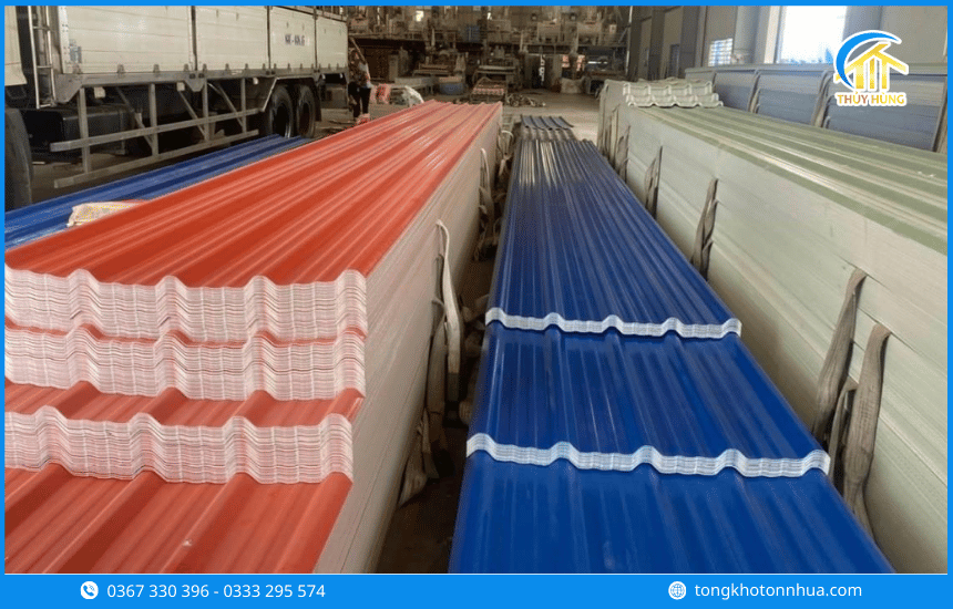 Ưu điểm của tôn nhựa Phường Minh Phụng