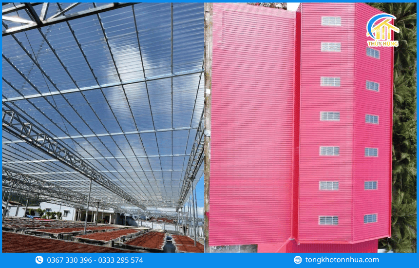 Ưu điểm của tôn nhựa Phường Vĩnh Hội