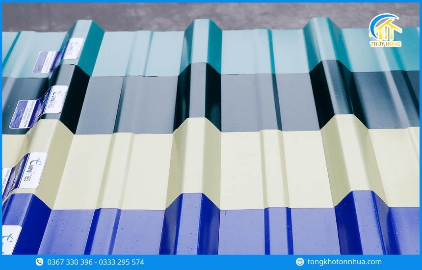 Ưu điểm nổi bật của tôn nhựa tại Phường Hòa Lợi