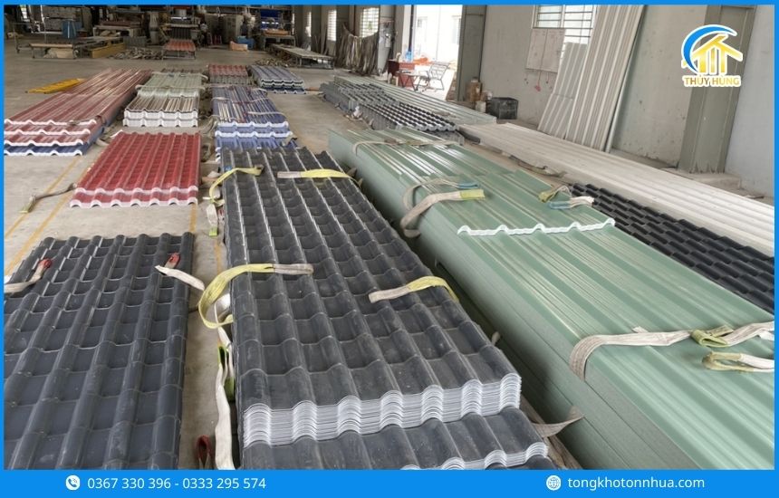 Ưu điểm nổi bật của tôn nhựa tại Phường Phú Lợi