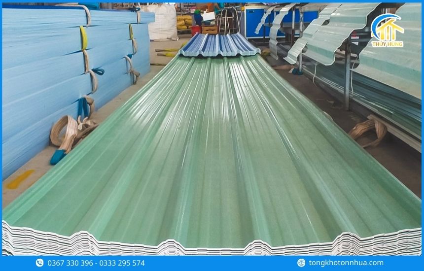 Ưu điểm nổi bật của tôn nhựa tại Phường Tây Nam