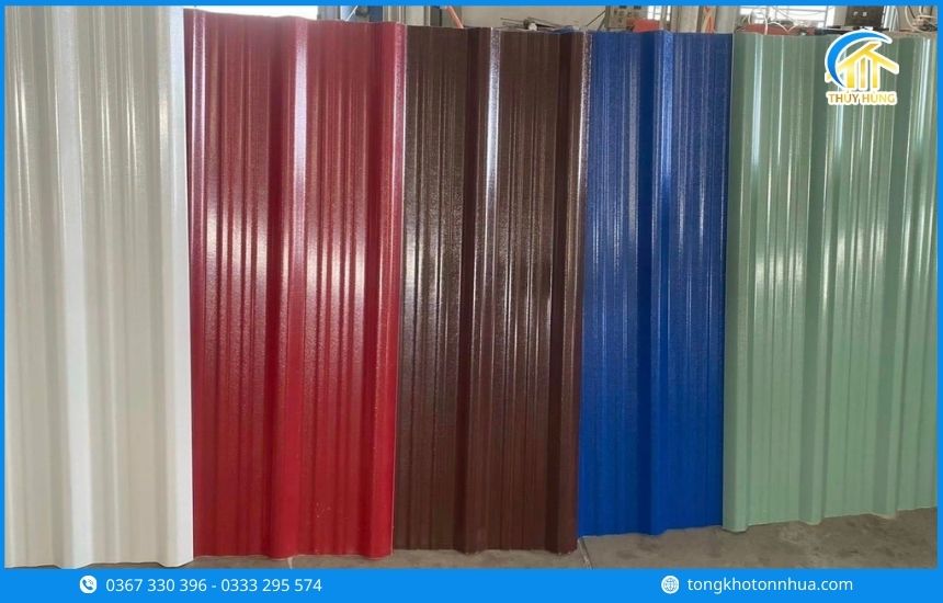 Ưu điểm nổi bật của tôn nhựa tại Phường Thuận Giao