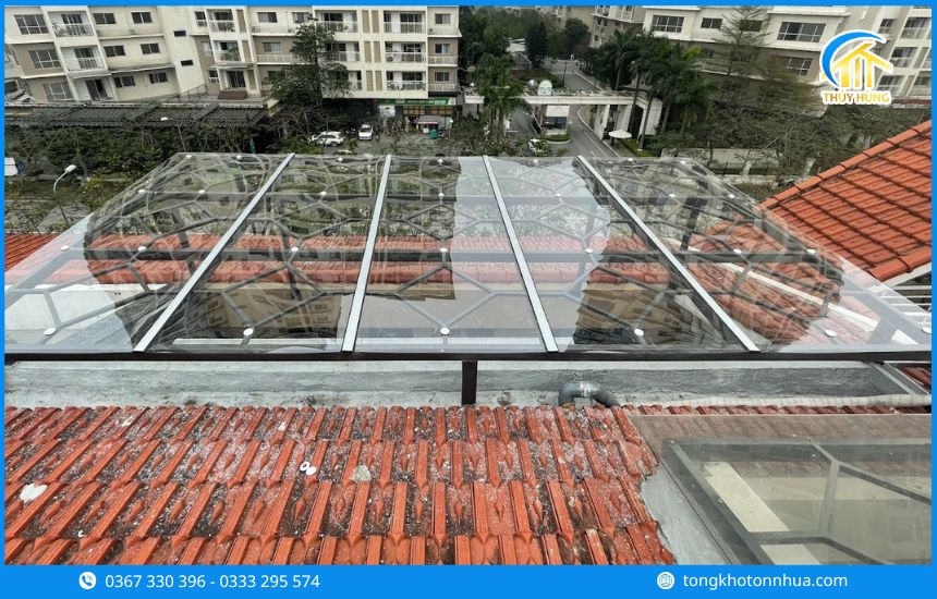 Xu hướng vật liệu trong suốt trong kiến trúc hiện đại